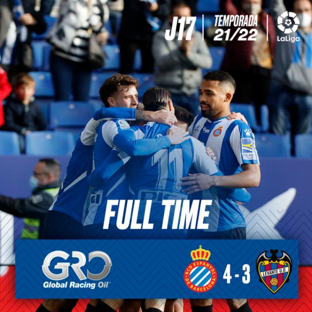 世界杯官网指南-【西甲】武磊连续替补未出场 西班牙人4比3莱万特