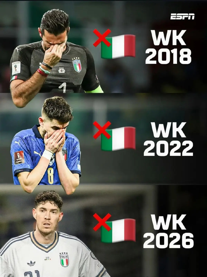 世界杯高清直播app下载入口-从四星荣耀到连续三届缺席：意大利足球的“慢性死亡”绝非偶然！|世界杯|附加赛|意甲|亚历山德罗·巴斯托尼|意大利足球队_新浪新闻